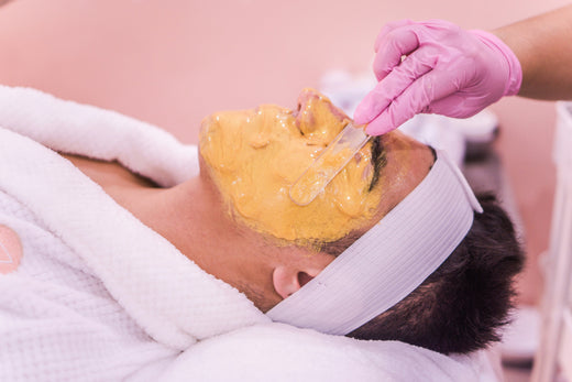 woman in beauty session